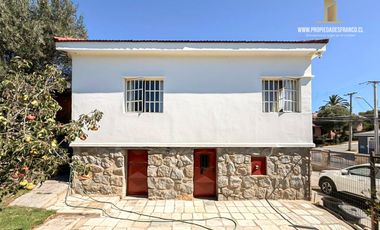 CASA SOLIDA CON GRAN TERRENO A 3 CUADRAS DEL CENTRO QUILPUE