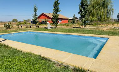 SE VENDE PROPIEDAD CON 2 CASAS EN SANTA RITA, PELARCO.