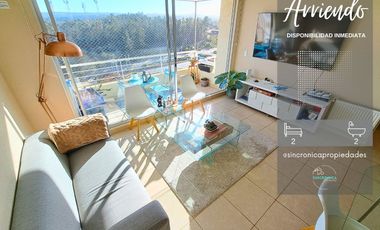 SINCRÓNICA PROPIEDADES ARRIENDA POR AÑO CORRIDO HERMOSO DEPARTAMENTO EN LAGUNA BAHIA