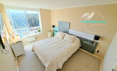 SINCRÓNICA PROPIEDADES ARRIENDA POR AÑO CORRIDO HERMOSO DEPARTAMENTO EN LAGUNA BAHIA