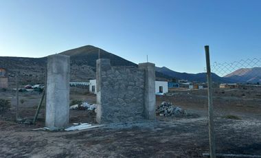 Se vende parcela en el Valle de Elqui, El Rosario, con casa en construcción
