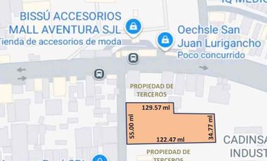 Venta de terreno comercial y para vivienda en zona estratégica de SJL