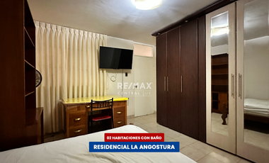 Departamento Amoblado Con 06 Habitaciones - Resid. La Angostura (Ica)