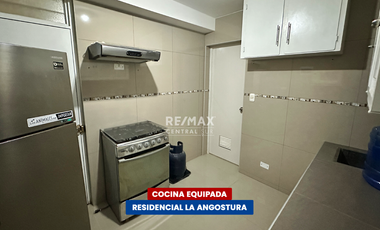 Departamento Amoblado En Primer Piso - Residencial La Angostura (Ica)