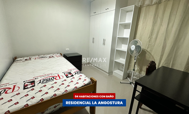 Departamento Amoblado En Primer Piso - Residencial La Angostura (Ica)