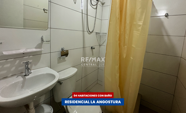 Departamento Amoblado En Primer Piso - Residencial La Angostura (Ica)