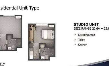 ASSUME SALE  STUDIO UNIT IN ASTRA  CENTRE CONDOMINIUM IN MANDAUE CITY