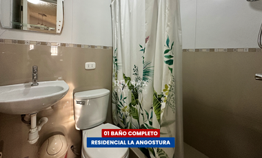 Minidepartamento Amoblado En Segundo Piso - Residencial La Angostura (Ica)