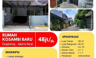 Disewakan rumah duri Kosambi Jakarta Barat