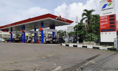 12. Dijual Murah Turun Limit  SPBU, Jl. M. Toha No. 7 RT.005/004, Kel. Pondok Cabe Udik, Kec. Pamulang, Kota Tangerang Selatan, Prov. Banten.