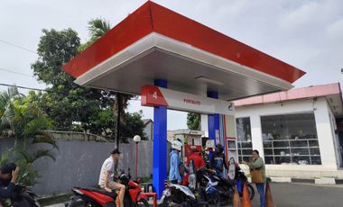 12. Dijual Murah Turun Limit  SPBU, Jl. M. Toha No. 7 RT.005/004, Kel. Pondok Cabe Udik, Kec. Pamulang, Kota Tangerang Selatan, Prov. Banten.