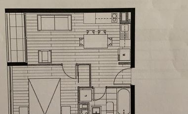 METRO SANTA LUCIA ARRIENDO DEPTO 1 DORM PISO 2