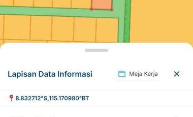 DIJUAL TANAH HOOK – LINGKUNGAN VILLA | KUTUH, KUTA SELATAN – BALI