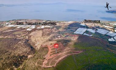 Terrenos en venta, fraccionamiento Entre nubes, Tuxcueca, con vistas al lago de Chapala