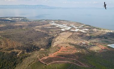 Terrenos en venta, fraccionamiento Entre nubes, Tuxcueca, con vistas al lago de Chapala