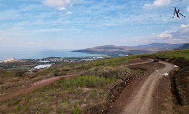 Terrenos en venta, fraccionamiento Entre nubes, Tuxcueca, con vistas al lago de Chapala