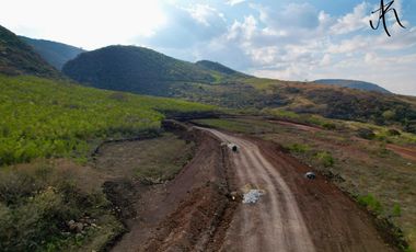 Terrenos en venta, fraccionamiento Entre nubes, Tuxcueca, con vistas al lago de Chapala