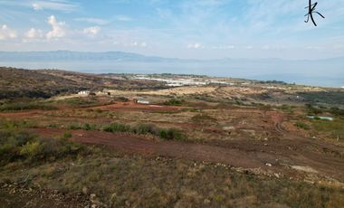 Terrenos en venta, fraccionamiento Entre nubes, Tuxcueca, con vistas al lago de Chapala