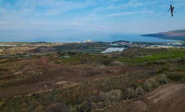 Terrenos en venta, fraccionamiento Entre nubes, Tuxcueca, con vistas al lago de Chapala