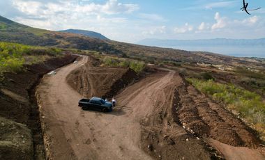 Terrenos en venta, fraccionamiento Entre nubes, Tuxcueca, con vistas al lago de Chapala