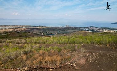 Terrenos en venta, fraccionamiento Entre nubes, Tuxcueca, con vistas al lago de Chapala