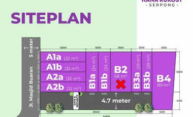 Jual Rukost UNPAM 2 Serpong - 4 KT & 4 KM, Free Biaya Management Kost (Autopilot)