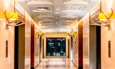 ₱3.2M Studio with Balcony for Sale in Knightsbridge Residences Makati | 27sqm High Floor Century City Condo