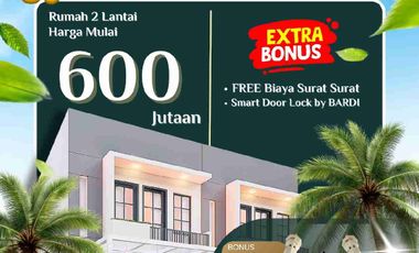 Di jual rumah 2 lantai di cibubur