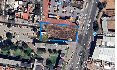 Terreno en renta en Tonalá sobre avenida Tonaltecas		$110,000