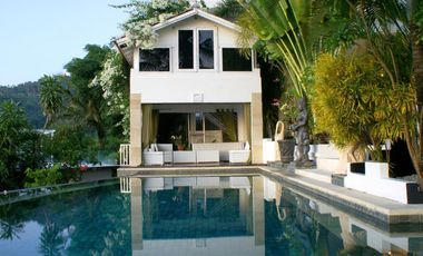 Villa for Sale with Sunset & Ocean Views in Senggigi, Lombok