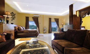 Villa for Sale with Sunset & Ocean Views in Senggigi, Lombok