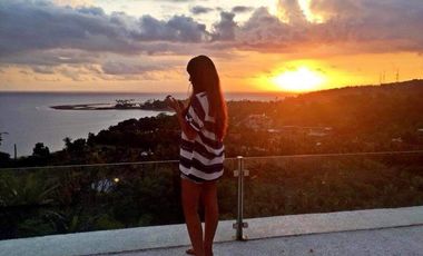 Villa for Sale with Sunset & Ocean Views in Senggigi, Lombok