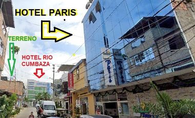 EN VENTA TERRENO COMERCIAL A 3 CUADRAS PLAZA DE ARMAS TARAPOTO