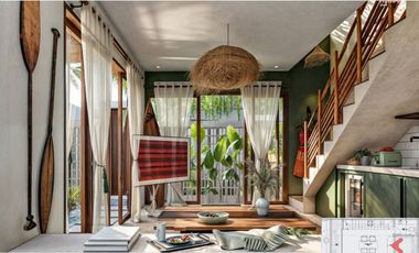 Kompleks Villa 5 Unit dijual, area Kemenuh-Ubud.