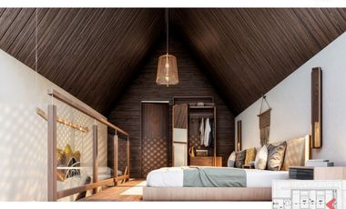 Kompleks Villa 5 Unit dijual, area Kemenuh-Ubud.