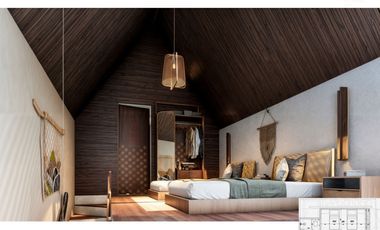 Kompleks Villa 5 Unit dijual, area Kemenuh-Ubud.