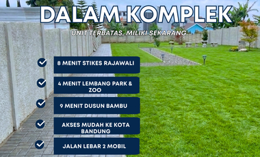 Tanah Murah Dalam Komplek Cihanjuang – Mulai 300 Jutaan, Akses Jalan 2 Mobil!