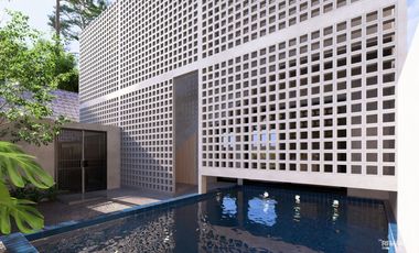 Villa 2 bedroom dengan desain modern dijual, area Kedungu.