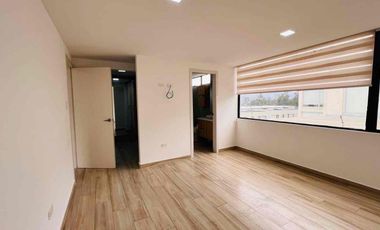 de renta Cumbayà a estrenar departamento  de 2 habitaciones 100 m2 con 2 parqueos gas centralizado