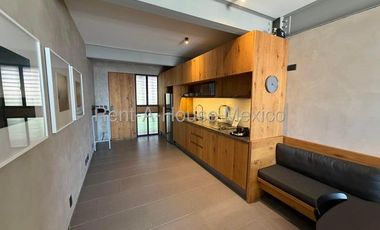 Departamento con 1 recámara y terraza. VENTA - Loma Dorada