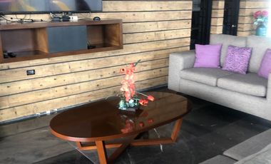 Renta Departamento de Lujo totalmente Amueblado en Fraccionamiento con seguridad y amenidades