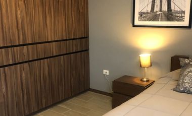 Renta Departamento de Lujo totalmente Amueblado en Fraccionamiento con seguridad y amenidades