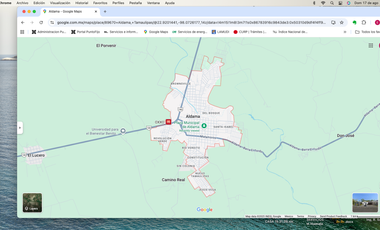 Venta 40 lotes Terreno Centro Aldama Tamaulipas.