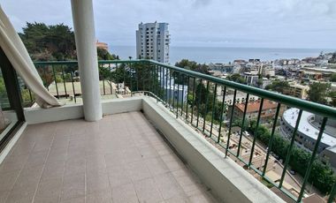 Arriendo departamento 2D,2B  con linda vista al mar, Jardín del Mar