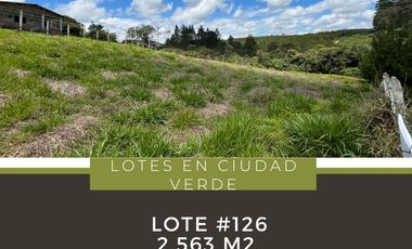 LINDA PARCELA EN CIUDAD VERDE POPAYAN