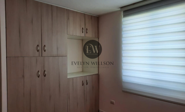 se arrienda espectacular departamento fundo el carmen!