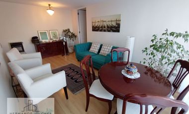 Dpto. 2 Dorm / 1 Baño / 1 Bod.- Barrio República, Santiago.-
