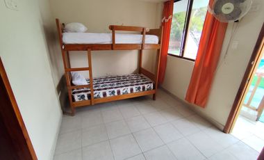 🏢 HOSPEDAJE POR NOCHE(s) INDIVIDUALES - FAMILIARES - GRUPALES - (TONSUPA)