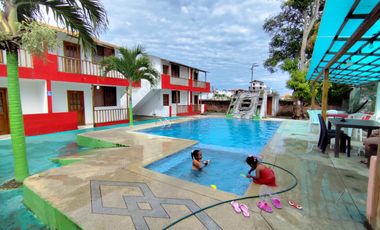 🏢 HOSPEDAJE POR NOCHE(s) INDIVIDUALES - FAMILIARES - GRUPALES - (TONSUPA)