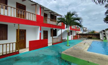 🏢 HOSPEDAJE POR NOCHE(s) INDIVIDUALES - FAMILIARES - GRUPALES - (TONSUPA)